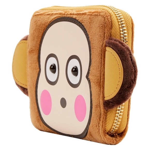 Sanrio Handbags - Loungefly Sanrio Monkichi Cosplay Zip-Around Wallet